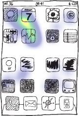 focus nears center of the screen