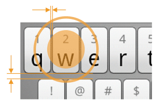 HTC Desire-Z Android Touchscreen Keyboard