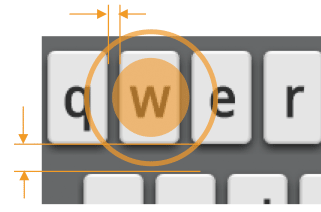 LG Optimus X2 Android Touchscreen Keyboard